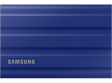 Charger l&#39;image dans la galerie, SAMSUNG Disque dur externe Portable SSD T7 Shield 2 TB Bleu (MU-PE2T0R/EU)
