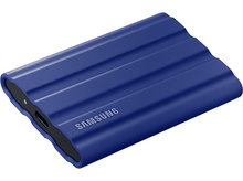 Charger l&#39;image dans la galerie, SAMSUNG Disque dur externe Portable SSD T7 Shield 2 TB Bleu (MU-PE2T0R/EU)
