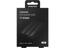 Charger l&#39;image dans la galerie, SAMSUNG Disque dur externe Portable SSD T7 Shield 2 TB Noir (MU-PE2T0S/EU)
