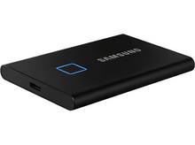 Charger l&#39;image dans la galerie, SAMSUNG Disque dur externe Portable SSD T7 Touch 1 TB Noir (MU-PC1T0K/WW)
