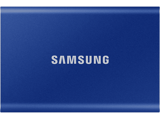 SAMSUNG Disque dur externe SSD portable T7 1 TB Bleu (MU-PC1T0H/WW)