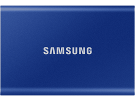 SAMSUNG Disque dur externe SSD portable T7 2 TB Bleu (MU-PC2T0H/WW)