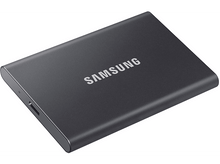 Charger l&#39;image dans la galerie, SAMSUNG Disque dur externe SSD portable T7 2 TB Gris (MU-PC2T0T/WW)
