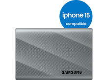 Charger l&#39;image dans la galerie, SAMSUNG Disque dur externe SSD portable T9 1 TB Gris (MU-PK1T0G/WW)
