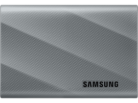 SAMSUNG Disque dur externe SSD portable T9 1 TB Gris (MU-PK1T0G/WW)