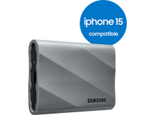 Charger l&#39;image dans la galerie, SAMSUNG Disque dur externe SSD portable T9 1 TB Gris (MU-PK1T0G/WW)
