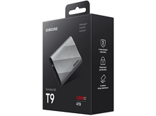 Charger l&#39;image dans la galerie, SAMSUNG Disque dur externe SSD portable T9 1 TB Gris (MU-PK1T0G/WW)
