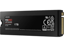 Charger l&#39;image dans la galerie, SAMSUNG Disque dur SSD interne 1 TB PRO Heatsink PCIe 4.0 NVMe M.2 (MZ-V9P1T0GW)
