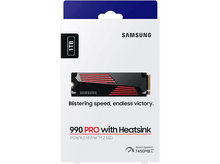 Charger l&#39;image dans la galerie, SAMSUNG Disque dur SSD interne 1 TB PRO Heatsink PCIe 4.0 NVMe M.2 (MZ-V9P1T0GW)
