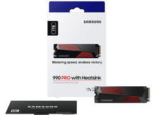 Charger l&#39;image dans la galerie, SAMSUNG Disque dur SSD interne 1 TB PRO Heatsink PCIe 4.0 NVMe M.2 (MZ-V9P1T0GW)
