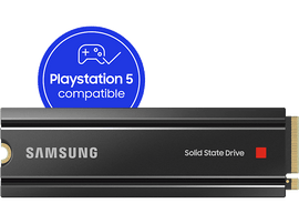 SAMSUNG Disque dur SSD interne 2 TB 980 Pro PCIe 4.0 NVMe M.2 (MZ-V8P2T0CW)