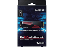 Charger l&#39;image dans la galerie, SAMSUNG Disque dur SSD interne 2 TB PRO Heatsink PCIe 4.0 NVMe M.2 (MZ-V9P2T0GW)
