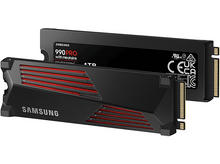 Charger l&#39;image dans la galerie, SAMSUNG Disque dur SSD interne 2 TB PRO Heatsink PCIe 4.0 NVMe M.2 (MZ-V9P2T0GW)
