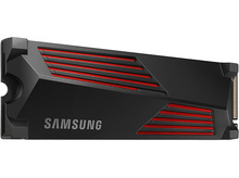 Charger l&#39;image dans la galerie, SSD Samsung noir avec des accents rouges et le logo Samsung.
