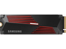 Charger l&#39;image dans la galerie, SSD d&#39;ordinateur noir et rouge. Logo Samsung visible.
