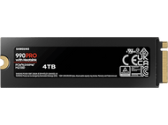 SAMSUNG Disque SSD interne 4 GB 990 PRO NVMe M.2 PCIe 4.0 avec dissipateur (MZ-V9P4T0GW)