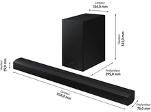 Charger l&#39;image dans la galerie, SAMSUNG Essential B-series soundbar - Barre de son + subwoofer (HW-B450)
