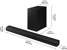 Charger l&#39;image dans la galerie, SAMSUNG Essential B-series soundbar - Barre de son + subwoofer (HW-B550)
