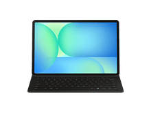 Charger l&#39;image dans la galerie, SAMSUNG Étui Book Cover Clavier Slim AZERTY Tab S9/S9 FE Noir (EF-DX720BBFGBE)
