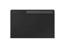 Charger l&#39;image dans la galerie, SAMSUNG Étui Book Cover Clavier Slim AZERTY Tab S9/S9 FE Noir (EF-DX720BBFGBE)
