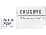 SAMSUNG Carte mémoire 128 GB EVO PLUS micro SD avec adaptateur (MB-MC128SA/EU)