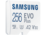 SAMSUNG Carte mémoire 256 GB EVO PLUS micro SD avec adaptateur (MB-MC256SA/EU)