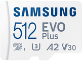 SAMSUNG Carte MicroSD Evo Plus 512 GB 2024 (MB-MC512SA/EU)