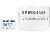 SAMSUNG Carte mémoire 64 GB EVO PLUS micro SD avec adaptateur (MB-MC64SA/EU)