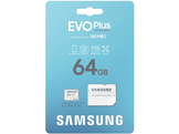 SAMSUNG Carte mémoire 64 GB EVO PLUS micro SD avec adaptateur (MB-MC64SA/EU)