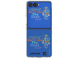 SAMSUNG FlipSuit Boom Van Gogh Étui de téléphone pour Galaxy Z Flip7 Vert