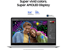 Charger l&#39;image dans la galerie, SAMSUNG Galaxy Book4 360 NP750QGK-KG1BE - 15 pouces - Intel Core 7 150U - 16 GB - 512 GB - HD Graphics
