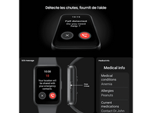 Charger l&#39;image dans la galerie, SAMSUNG Galaxy Fit 3 Activity tracker Dark Gray (SM-R390NZAAEUB)
