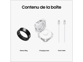 SAMSUNG Galaxy Ring Bague connectée taille 13 Noir (SM-Q503NZKAEUB) Bague connectée