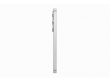 Charger l'image dans la galerie, Un smartphone blanc vu de côté avec les lentilles de la caméra visibles sur le côté.
