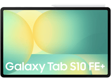 Charger l'image dans la galerie, Une tablette Galaxy Tab S10 FE+ blanche avec un stylet.
