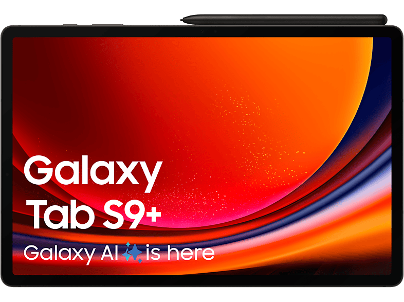 SAMSUNG Galaxy Tab S9+ 512 GB 12.4" Noir LTE