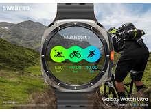 Charger l&#39;image dans la galerie, SAMSUNG Galaxy Watch Ultra 47.4 mm - Titanium Silver Smartwatch Noir
