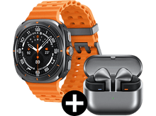 Charger l&#39;image dans la galerie, SAMSUNG Galaxy Watch Ultra Titanium Gray + Galaxy Buds3 Pro Silver

