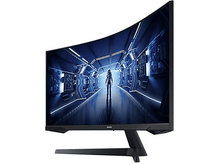 Charger l&#39;image dans la galerie, SAMSUNG Moniteur LC34G55TWWPXEN 34&quot; UWQHD 165 HZ Curved - 34 pouces - 3440 x 1440 (UWQHD) - VA (Vertical Alignment)
