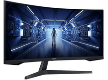 Charger l&#39;image dans la galerie, SAMSUNG Moniteur LC34G55TWWPXEN 34&quot; UWQHD 165 HZ Curved - 34 pouces - 3440 x 1440 (UWQHD) - VA (Vertical Alignment)

