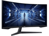 SAMSUNG Moniteur LC34G55TWWPXEN 34" UWQHD 165 HZ Curved - 34 pouces - 3440 x 1440 (UWQHD) - VA (Vertical Alignment)