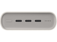 Charger l'image dans la galerie, Batterie externe blanche avec plusieurs ports USB-C.

