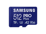 SAMSUNG Carte mémoire PRO Plus microSDXC 512 GB UHS-I (MB-MD512SA/EU)
