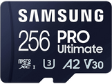 SAMSUNG Carte mémoire microSD Pro Ultimate 256 GB avec adaptateur SD (MB-MY256SB/WW)