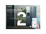 SAMSUNG Frigo Américain RS70F64KETEF 7-serie AI Energy Mode