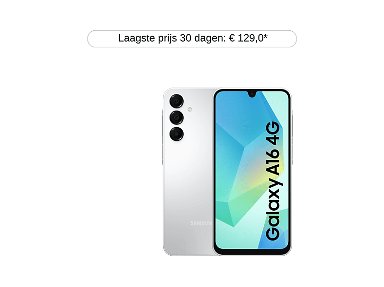 SAMSUNG Smartphone Galaxy A16 128GB Gray