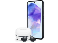 SAMSUNG Smartphone Galaxy A55 128 GB 5G Awesome Navy + Galaxy Buds 2 (F-SM-A556ZAMSH) - 128 GB Noir