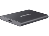 SAMSUNG Disque dur externe SSD portable T7 2 TB Gris (MU-PC2T0T/WW)
