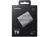 SAMSUNG Disque dur externe SSD portable T9 1 TB Gris (MU-PK1T0G/WW)