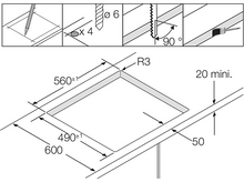 Charger l&#39;image dans la galerie, SAMSUNG Taque vitrocéramique (NZ64F5RD9AB/EF)
